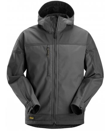 AllroundWork, Hooded Softshell Stretch Jacket