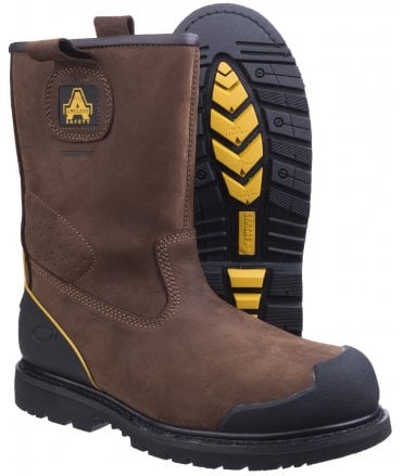 Amblers Safety FS223 S3 Goodyear Welted Waterproof Pull on Industrial Safety Boot
