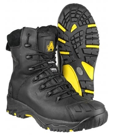 Amblers Safety FS999 S3 Hi Leg Composite Safety Boot With Side Zip