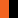 Orange/Black/White
