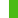 White/Kelly Green