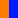 Fluo Orange/Royal Blue