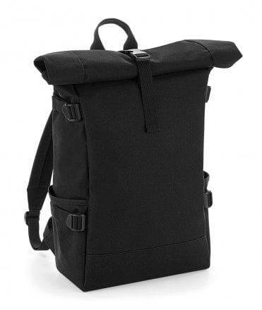 BagBase Block Roll-Top Backpack