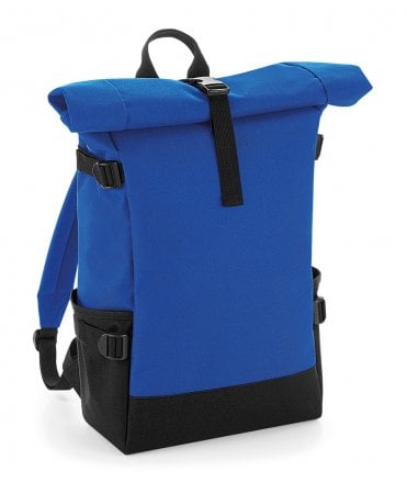 BagBase Block Roll-Top Backpack