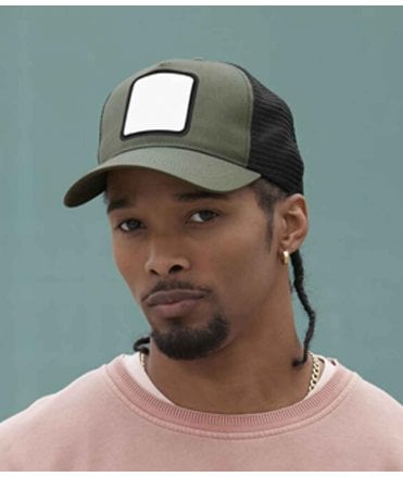 Beechfield Appliqué Patch 5 Panel Trucker Cap