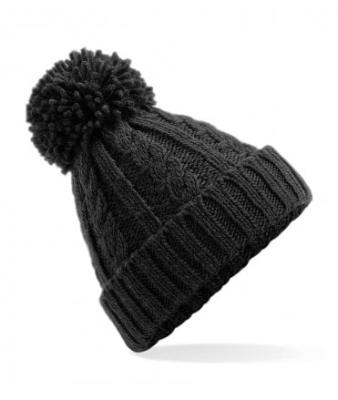 Beechfield Cable Knit Melange Beanie