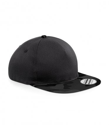 Beechfield Camo Snapback Cap