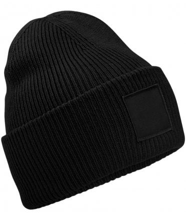 Beechfield Deep Cuff Tonal Patch Beanie