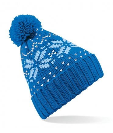 Beechfield Fair Isle Snowstar Beanie