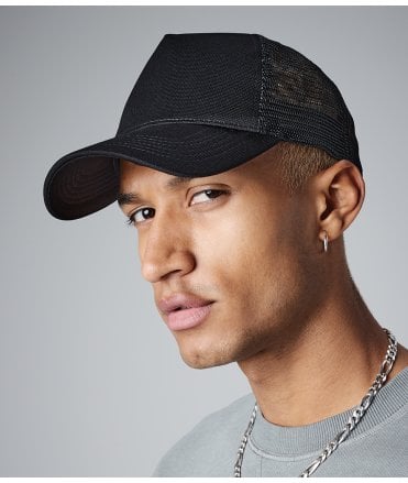 Beechfield Microknit Snapback Trucker Cap
