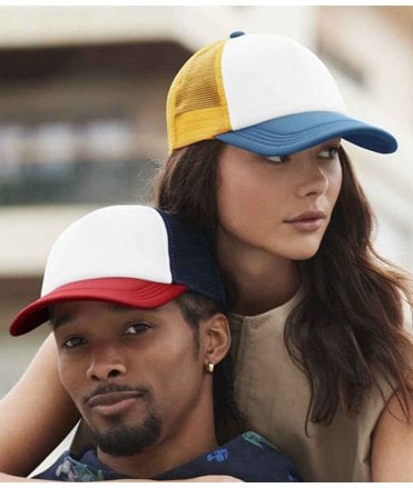Beechfield Retro 5 Panel Trucker Cap