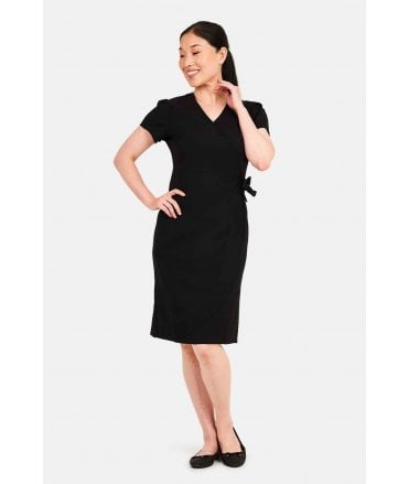 La Beeby Elena Faux Wrap Dress