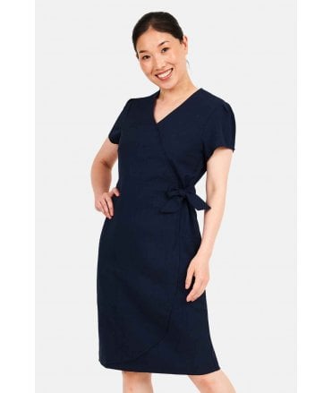 La Beeby Elena Faux Wrap Dress