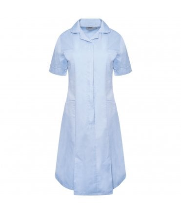 Ladies REGULAR SIZE Dress with Round Collar