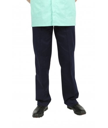 Mens Pleated Trouser- Back Pocket