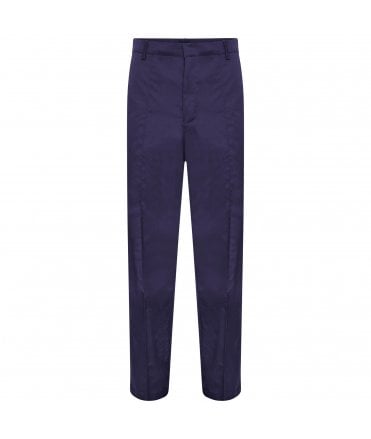 Mens Pleated Trouser- Back Pocket