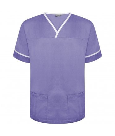 Behrens Scrub Tunic with Contrast Trim