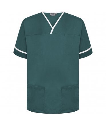 Behrens Scrub Tunic with Contrast Trim