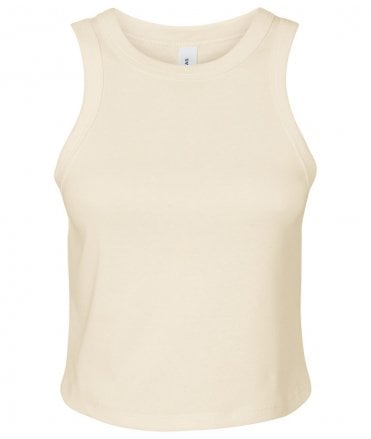 Bella Ladies Micro Rib Racer Tank Top