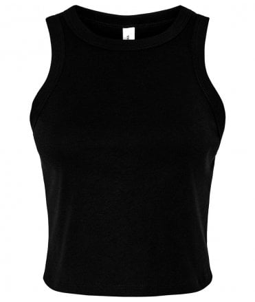 Bella Ladies Micro Rib Racer Tank Top