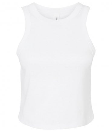 Bella Ladies Micro Rib Racer Tank Top