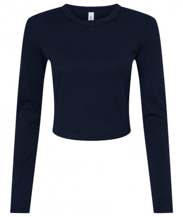 Bella Micro Rib Long Sleeve Baby T-Shirt