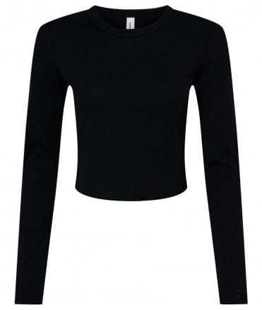Bella Micro Rib Long Sleeve Baby T-Shirt