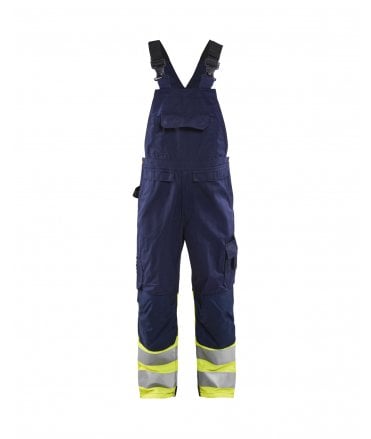 Blaklader Hi-Vis Bib Overall With Reflective Strips