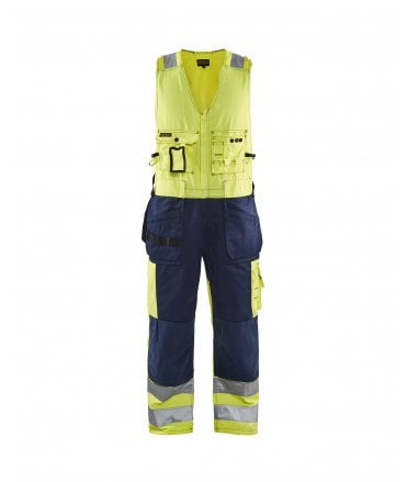 Blaklader High Vis Contrast Sleeveless Overall
