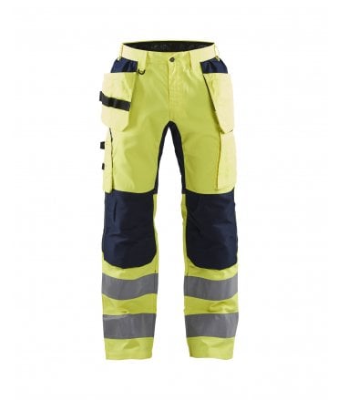Blaklader High Vis Trouser With Stretch