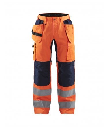 Blaklader High Vis Trouser With Stretch