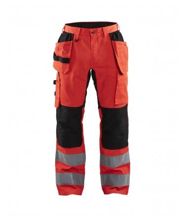 Blaklader High Vis Trouser With Stretch