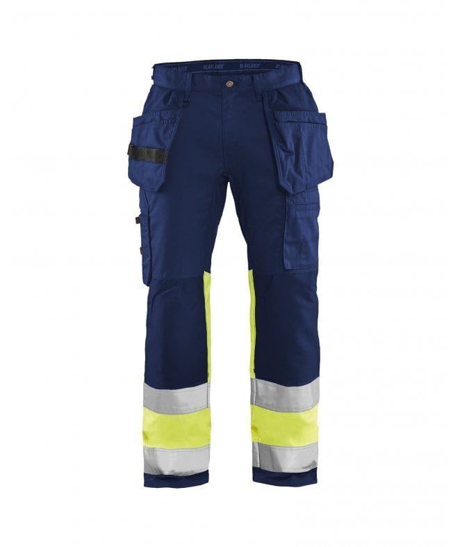 Blaklader  High Vis Trousers With Stretch