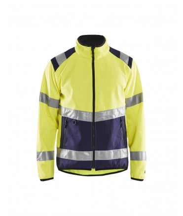 Blaklader High Vis Two Tone Softshell Jacket