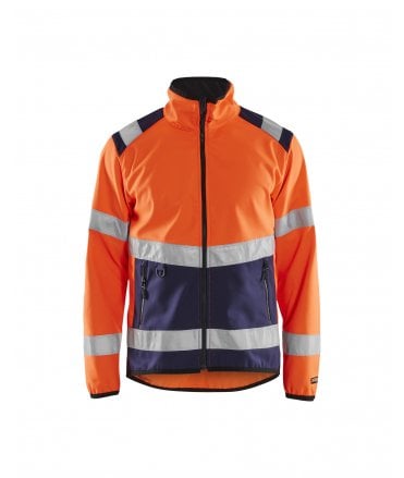 Blaklader High Vis Two Tone Softshell Jacket
