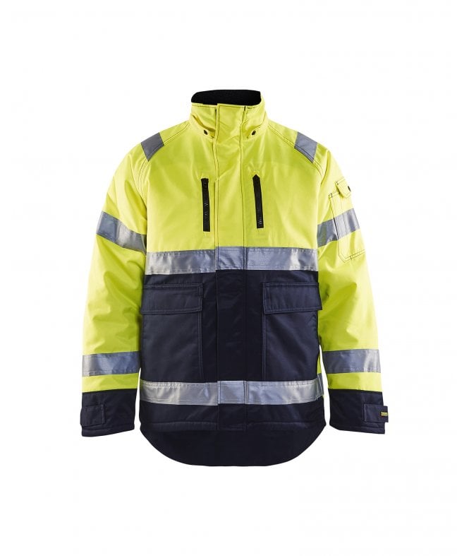 Blaklader  High Vis Winter Jacket Pile Lined