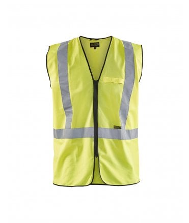 Blaklader High Vis Zipped Waistcoat With Radio Loop