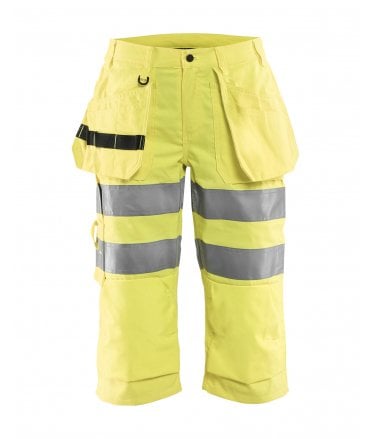 Blaklader Ladies Hi-Vis Pirate Shorts 3/4 Length