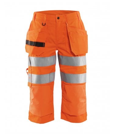 Blaklader Ladies Hi-Vis Pirate Shorts 3/4 Length