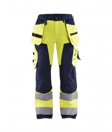 Blaklader Ladies High Vis Trousers Two Tone