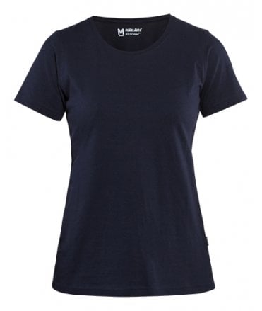 Blaklader Ladies Round Neck T-Shirt White