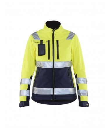 Blaklader Ladies Waterproof High Vis Softshell Jacket
