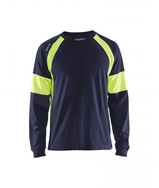 Blaklader  Long-Sleeve Hi-Visibility T-Shirt