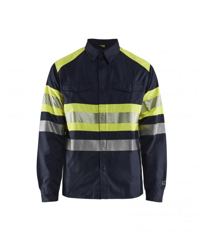 Blaklader  Multinorm Flame Shirt With Hi-Vis