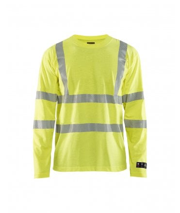 Blaklader Multinorm Hi-Vis T-Shirt Long Sleeved