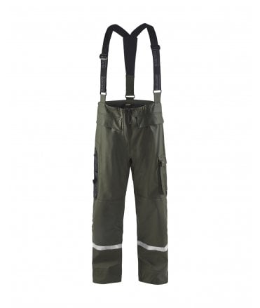 Blaklader Rain Trousers Hi-Vis Level 2
