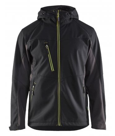 Blaklader Smooth Softshell Jacket With Hood