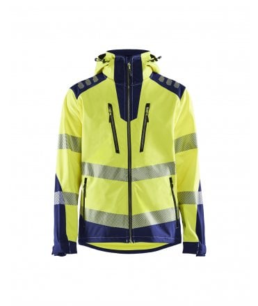 Blaklader Softshell Jacket High Vis Vis Two Tone