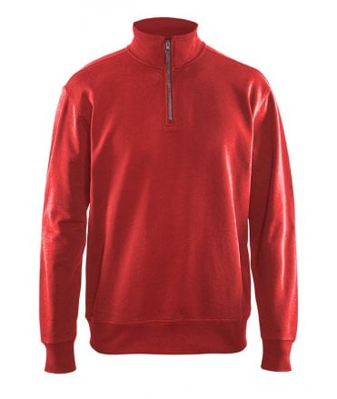 Blaklader Sweatshirt With Half Zip