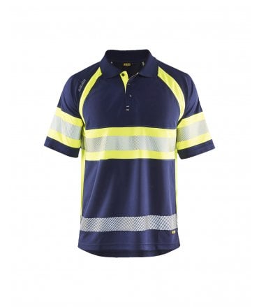 Blaklader UV Polo Shirt High Vis Class 1